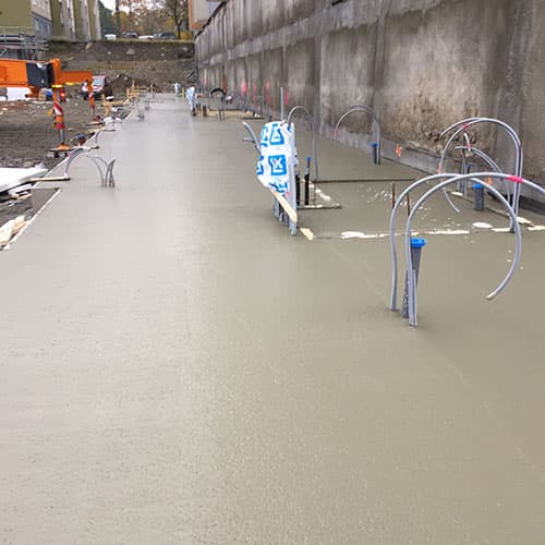 Utfört betongprojekt